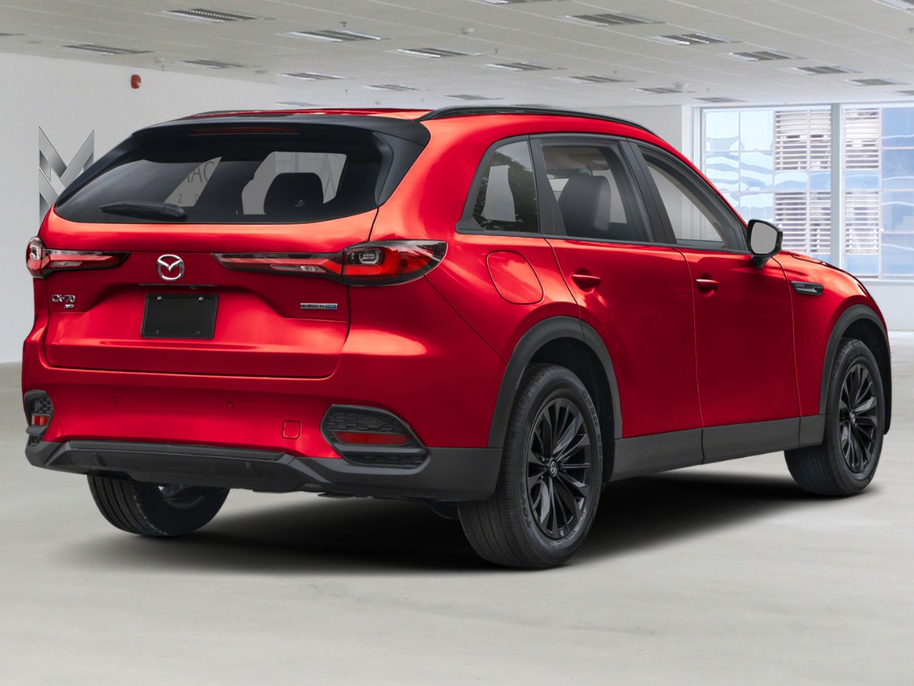 MAZDA CX-70 hybride rechargeable GS-L 2025 Rouge vibrant cristal métallisé Montmagny - photo #2