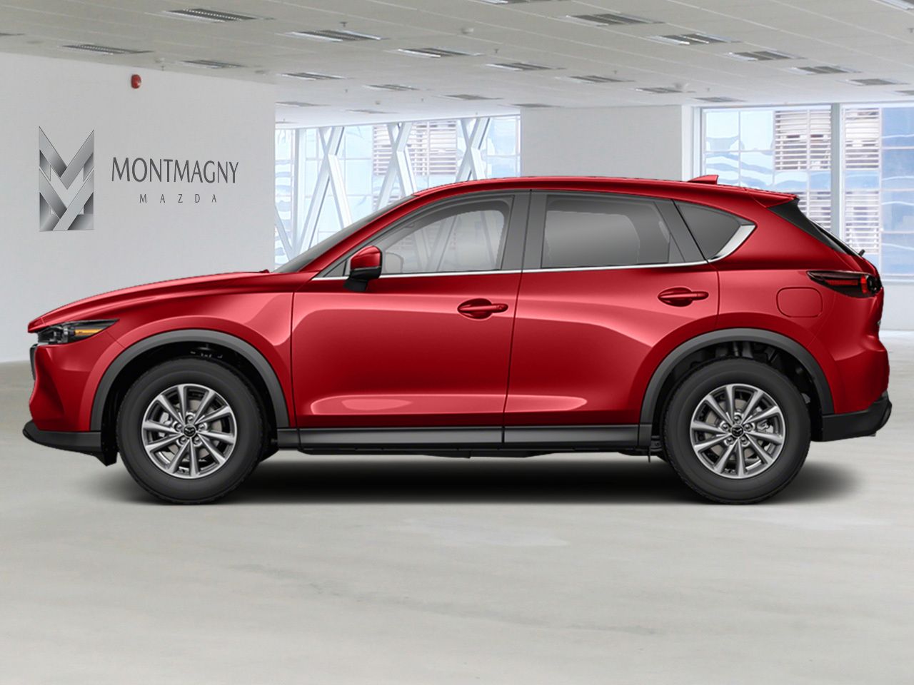 2025 MAZDA CX-5 GS TI Soul Red Crystal Metallic Montmagny - photo #1