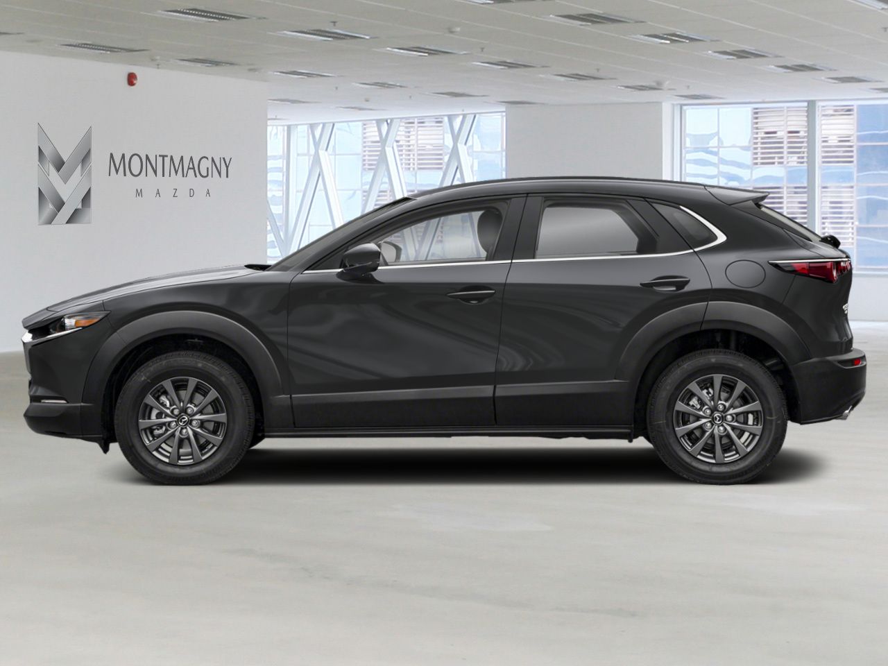 2025 MAZDA CX-30 GX TI Machine Grey Metallic Montmagny - photo #2