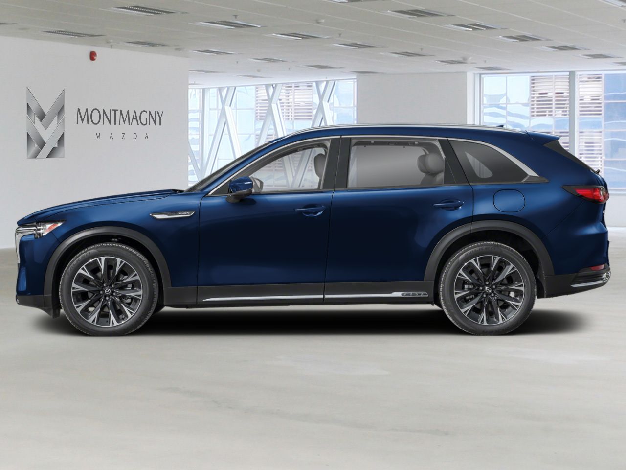 2025 MAZDA CX-90 PHEV GT TI Deep Crystal Blue Mica Montmagny - photo #1