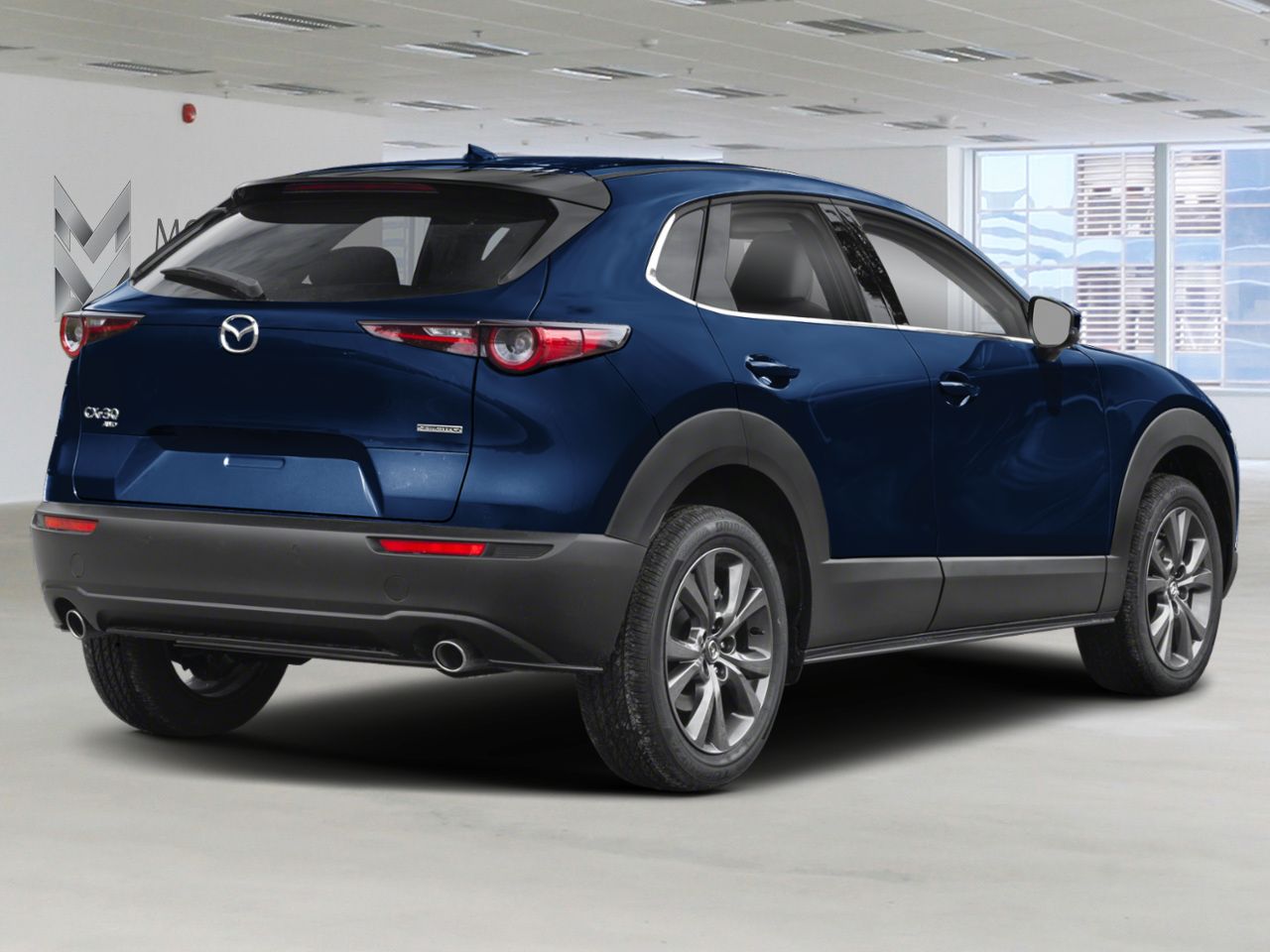 2025 MAZDA CX-30 GT TI Deep Crystal Blue Mica Montmagny - photo #2