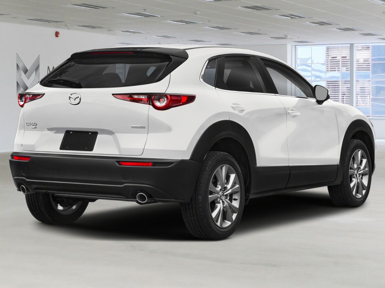 MAZDA CX-30 GS TI 2025 Blanc neige nacré Montmagny - photo #1