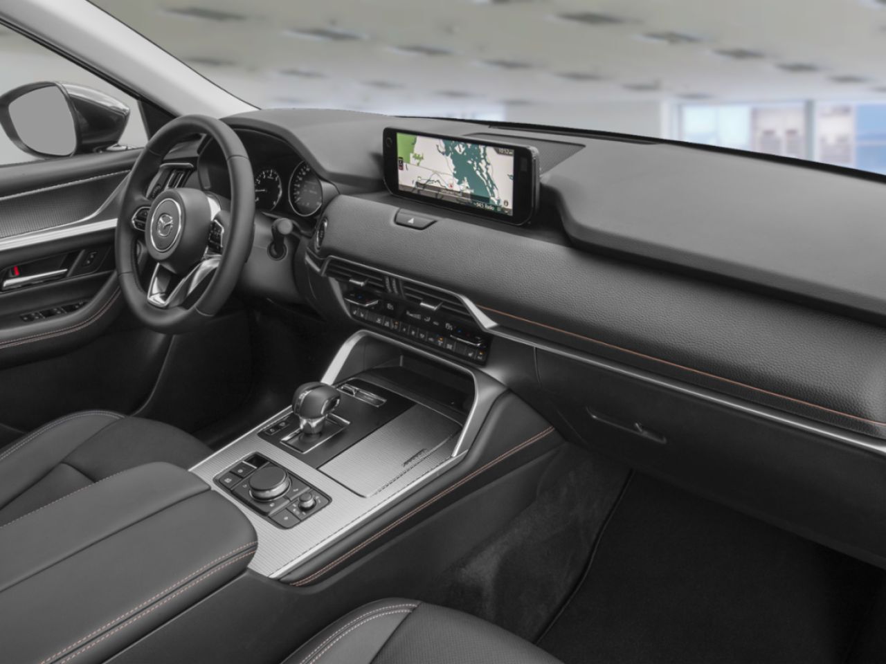Mazda CX-90 hybride léger GT 2025 Noir de jais mica Laval - photo #4