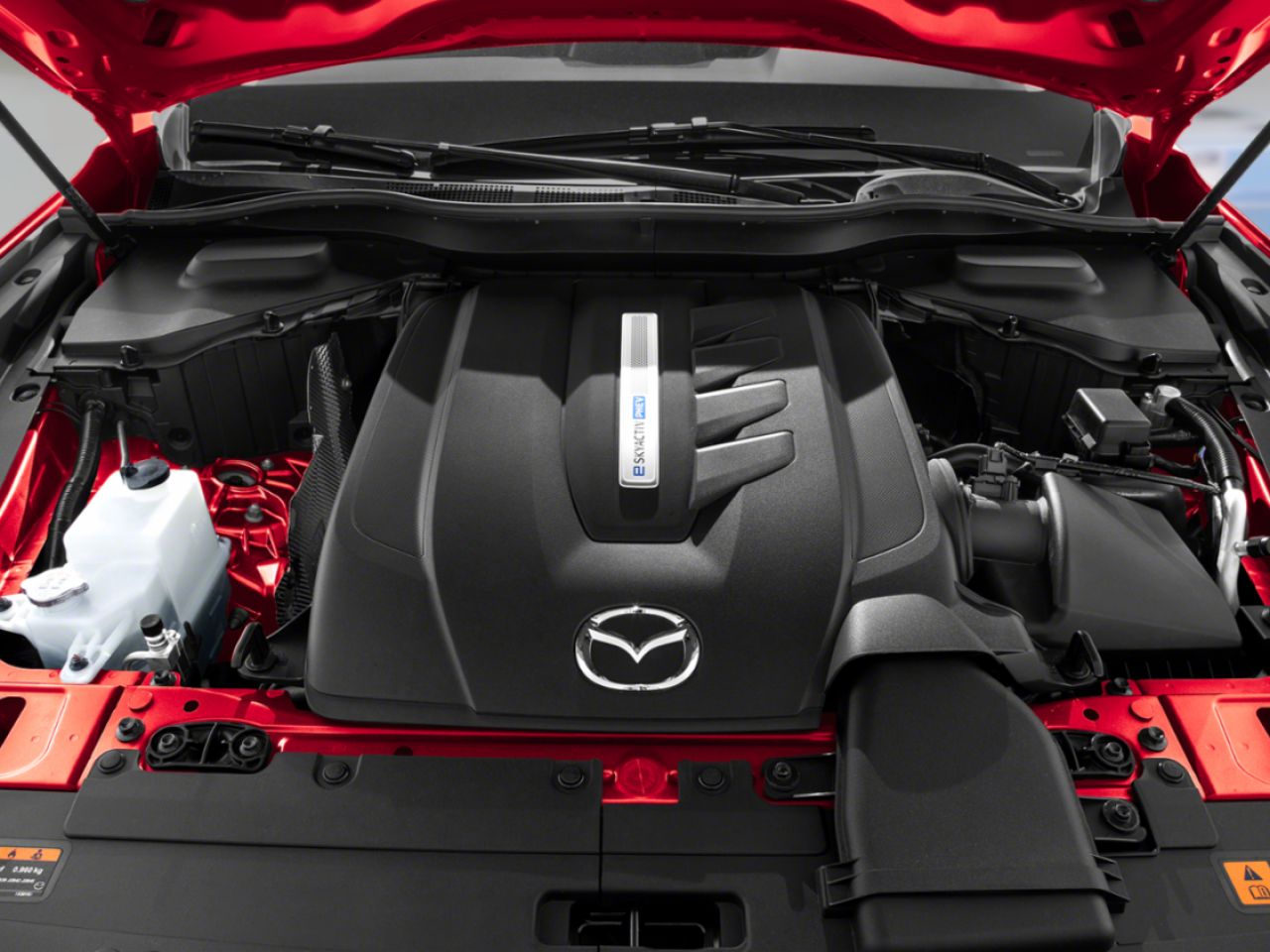 Mazda CX-90 hybride rechargeable GS-L 2025 Bleu cristal foncé mica Laval - photo #11