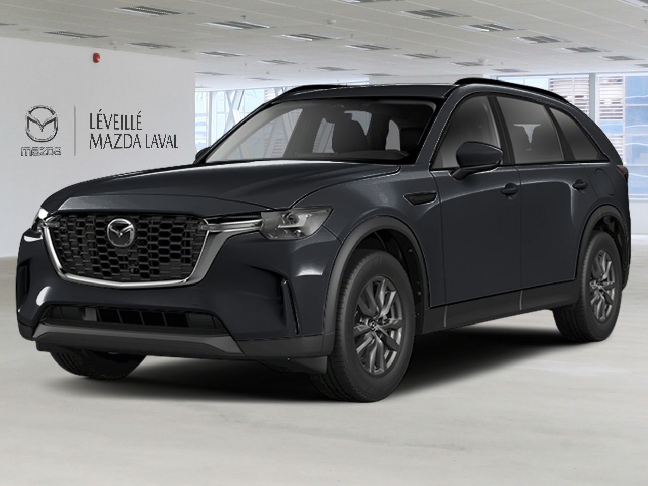 Mazda CX-90 hybride léger GS 2025 Noir de jais mica Laval - photo #0