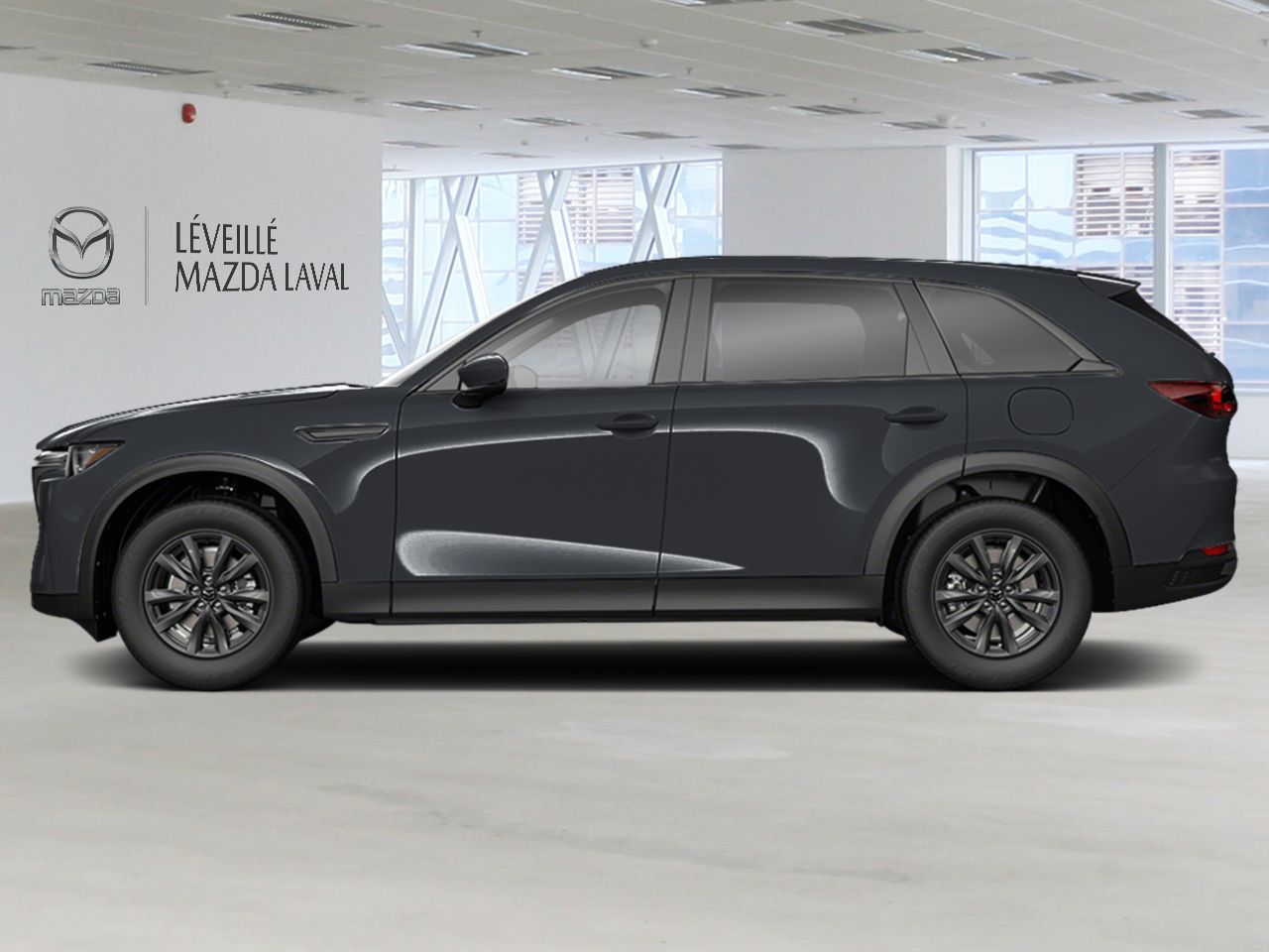 Mazda CX-90 hybride léger GS 2025 Noir de jais mica Laval - photo #1