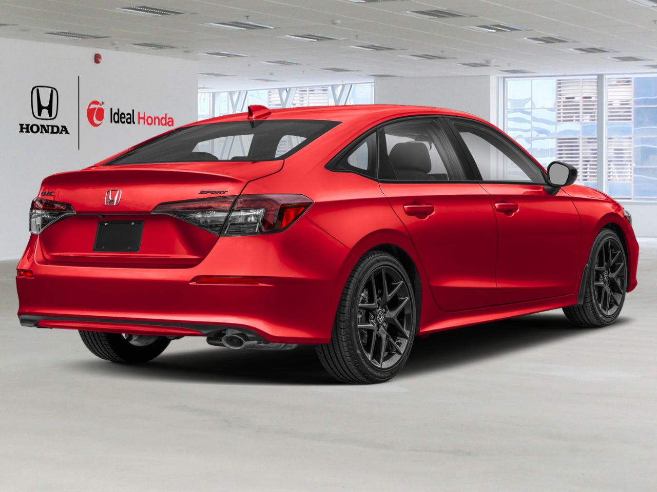 2026 Honda Civic Sedan Rallye Red Mississauga - photo #1