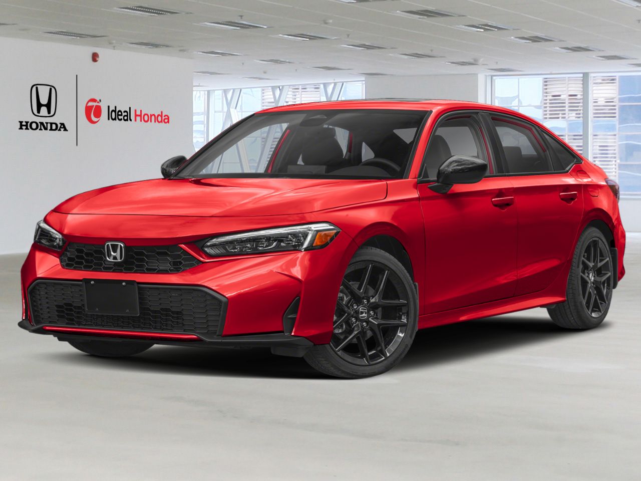 2026 Honda Civic Sedan Hybrid Rallye Red Mississauga - photo #0