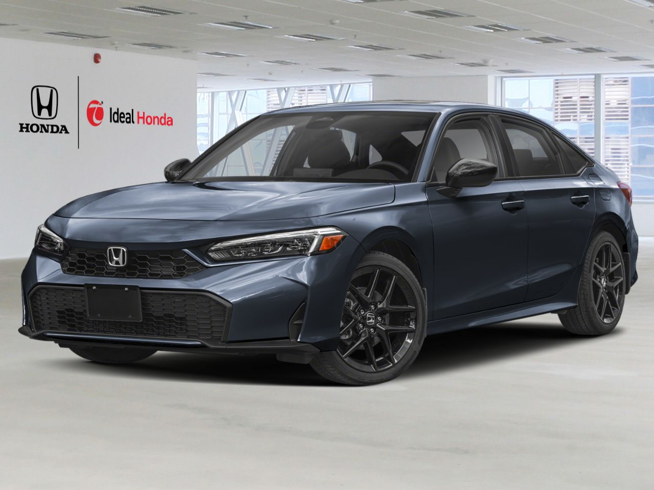 2026 HONDA Civic Sedan Hybrid Meteoroid Grey Metallic Mississauga - photo #0