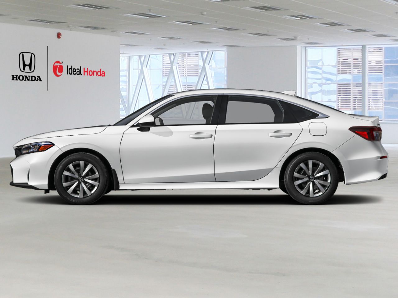 2026 HONDA Civic Sedan Platinum White Pearl Mississauga - photo #2