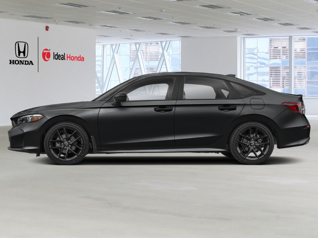 2026 Honda Civic Sedan Crystal Black Pearl Mississauga - photo #2