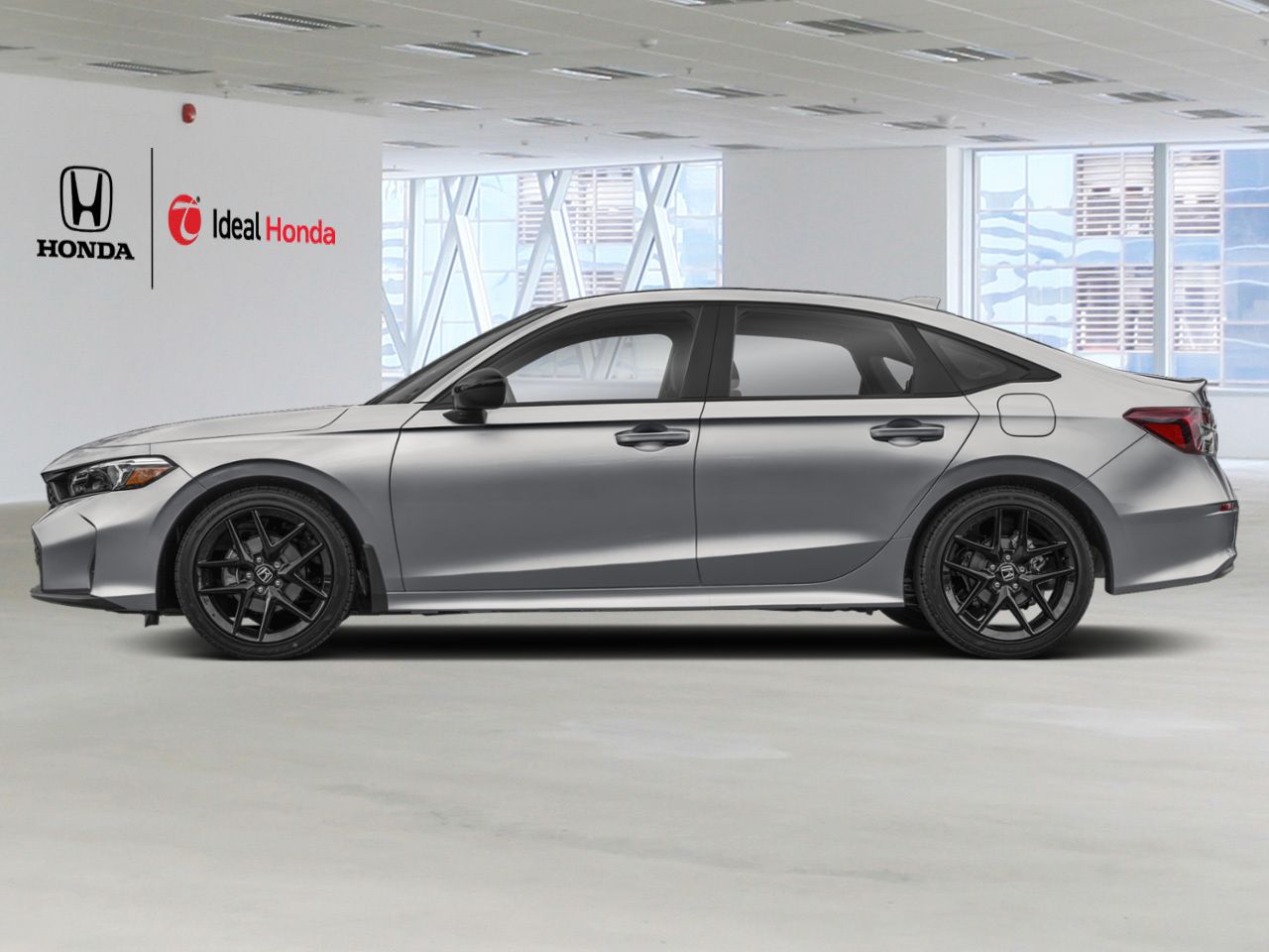 2026 Honda Civic Sedan Solar Reflection Silver Metallic Mississauga - photo #2