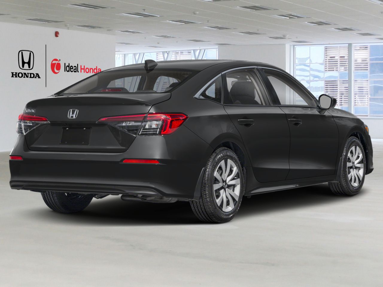 2024 Honda Civic Sedan LX / CLEAN CARFAX Black Mississauga - photo #1