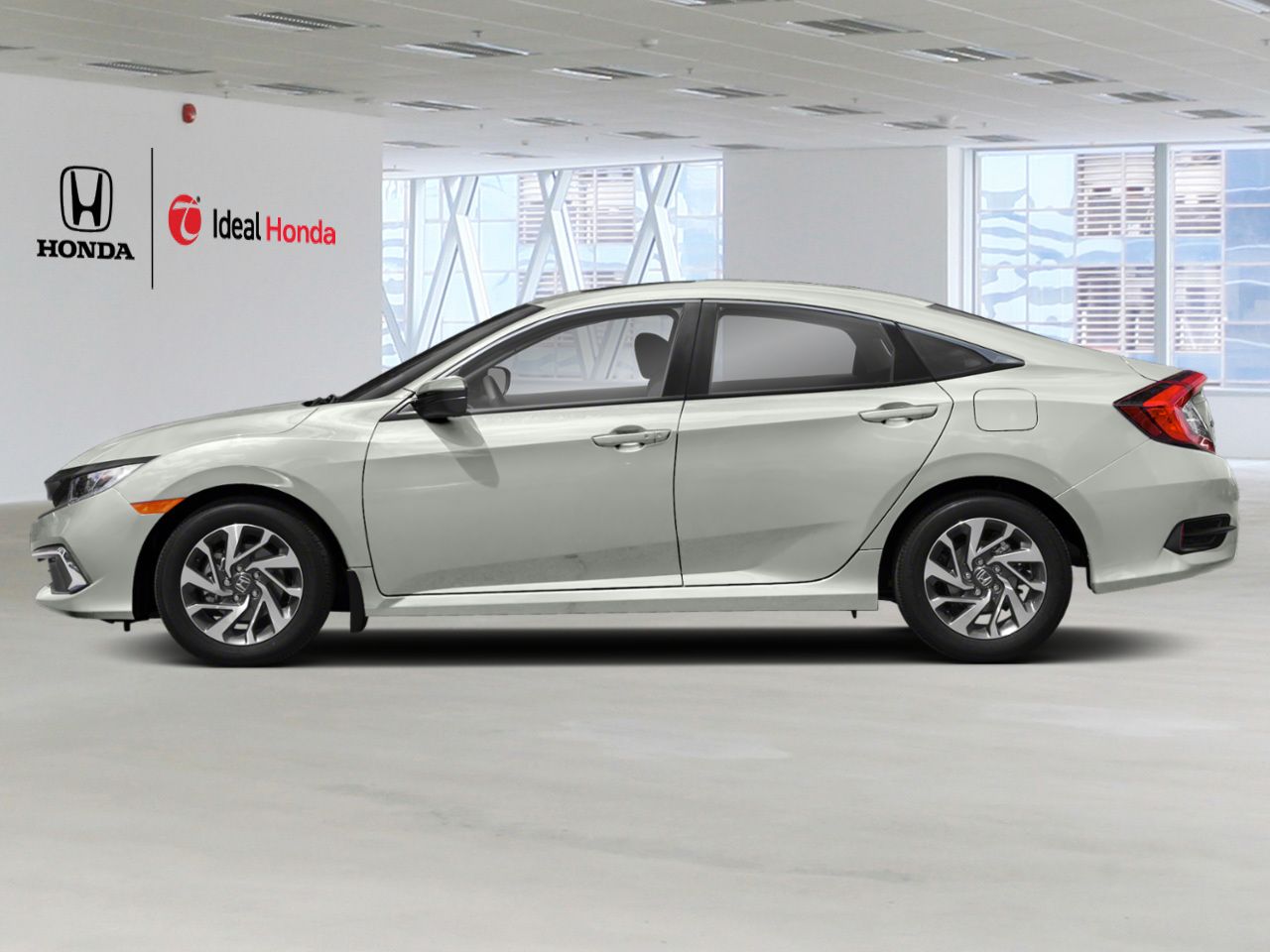 2021 Honda Civic Sedan EX CVT White Mississauga - photo #1