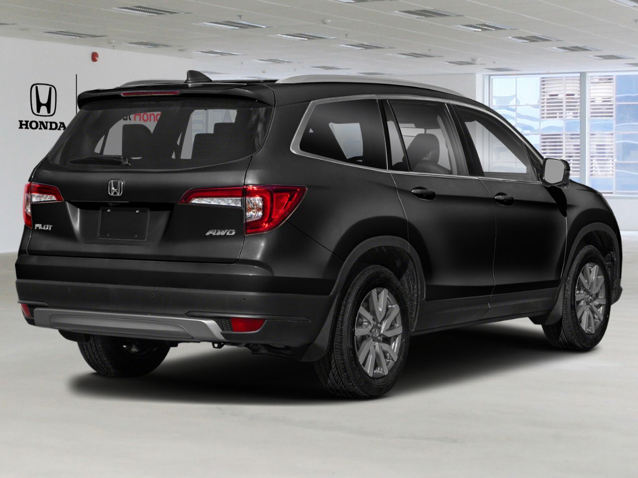 2021 Honda Pilot EX-L NAVI Black Mississauga - photo #2