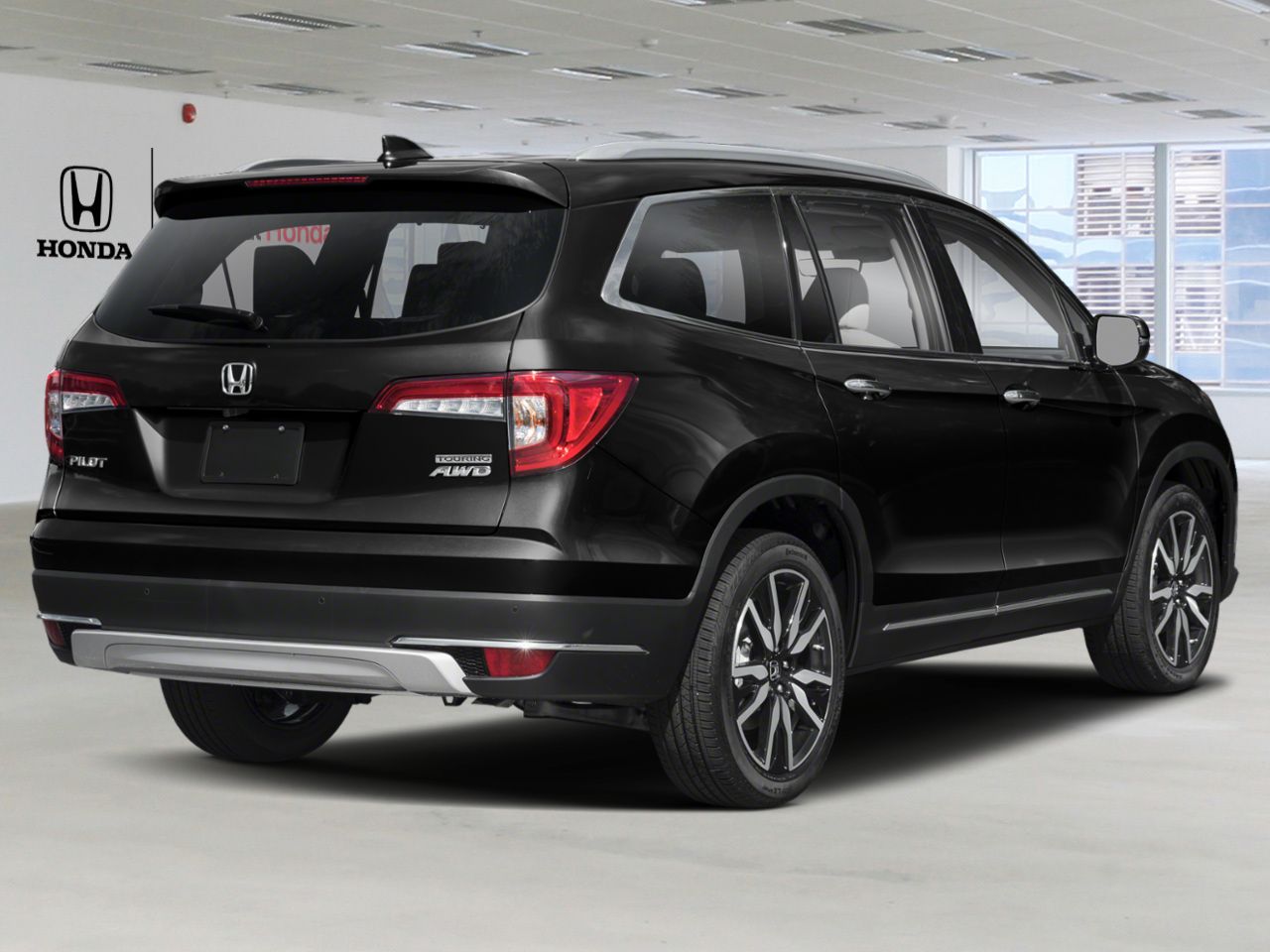 2021 Honda Pilot TOURING AWD / CLEAN CARFAX Black Mississauga - photo #2