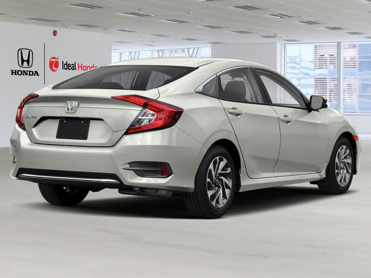 2021 Honda Civic Sedan EX CVT White Mississauga - photo #2