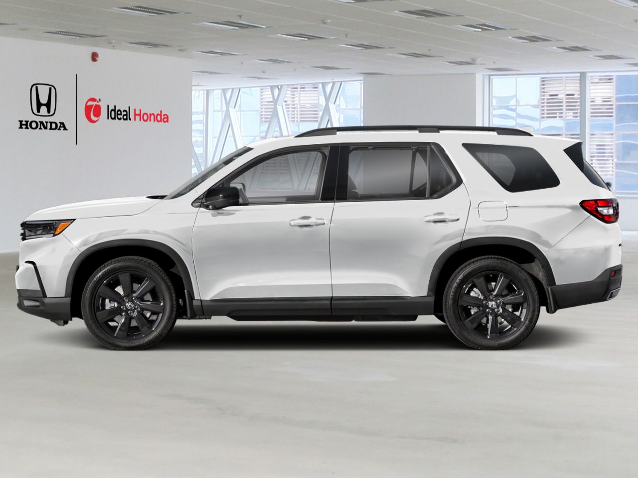 2023 Honda Pilot Black Edition AWD White Mississauga - photo #1