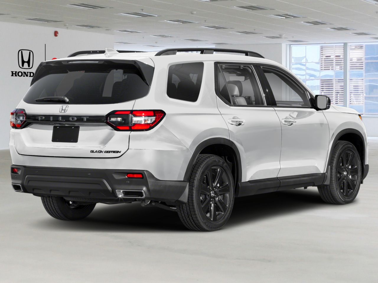 2023 Honda Pilot Black Edition AWD White Mississauga - photo #2