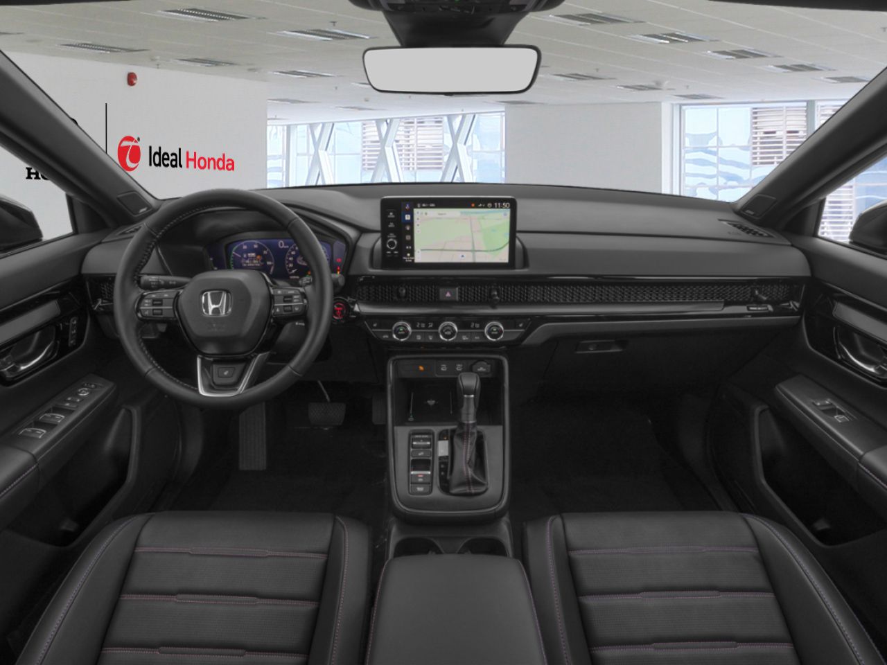 2026 HONDA CR-V Hybrid Crystal Black Pearl Mississauga - photo #8