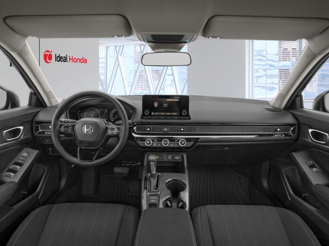 2024 Honda Civic Sedan LX / CLEAN CARFAX Black Mississauga - photo #10
