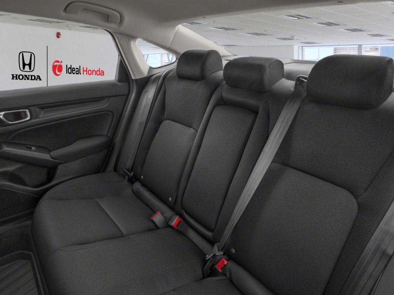 2024 Honda Civic Sedan LX / CLEAN CARFAX Black Mississauga - photo #9