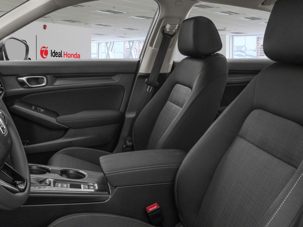 2024 Honda Civic Sedan LX / CLEAN CARFAX Black Mississauga - photo #2