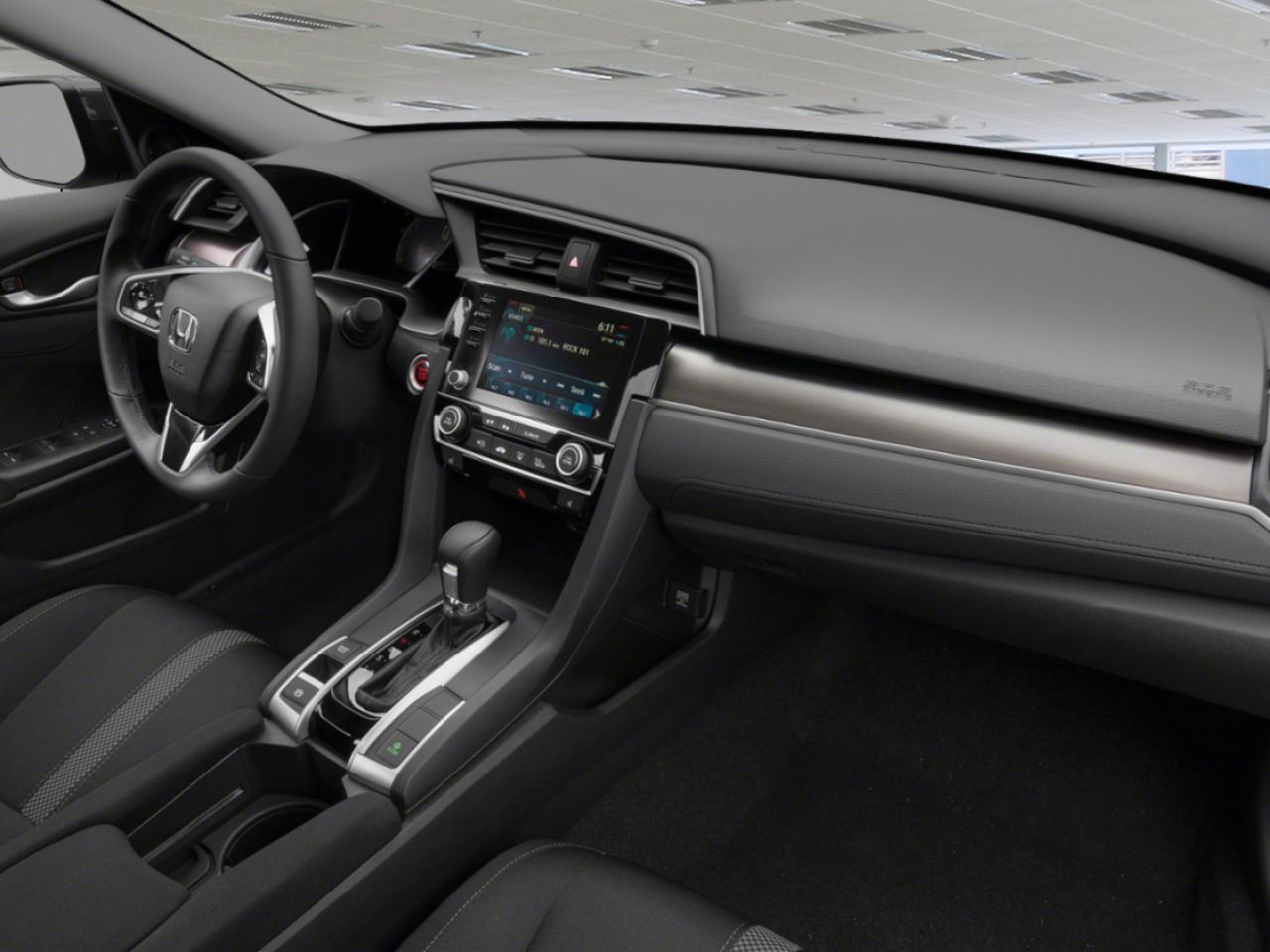 2021 Honda Civic Sedan EX CVT White Mississauga - photo #3