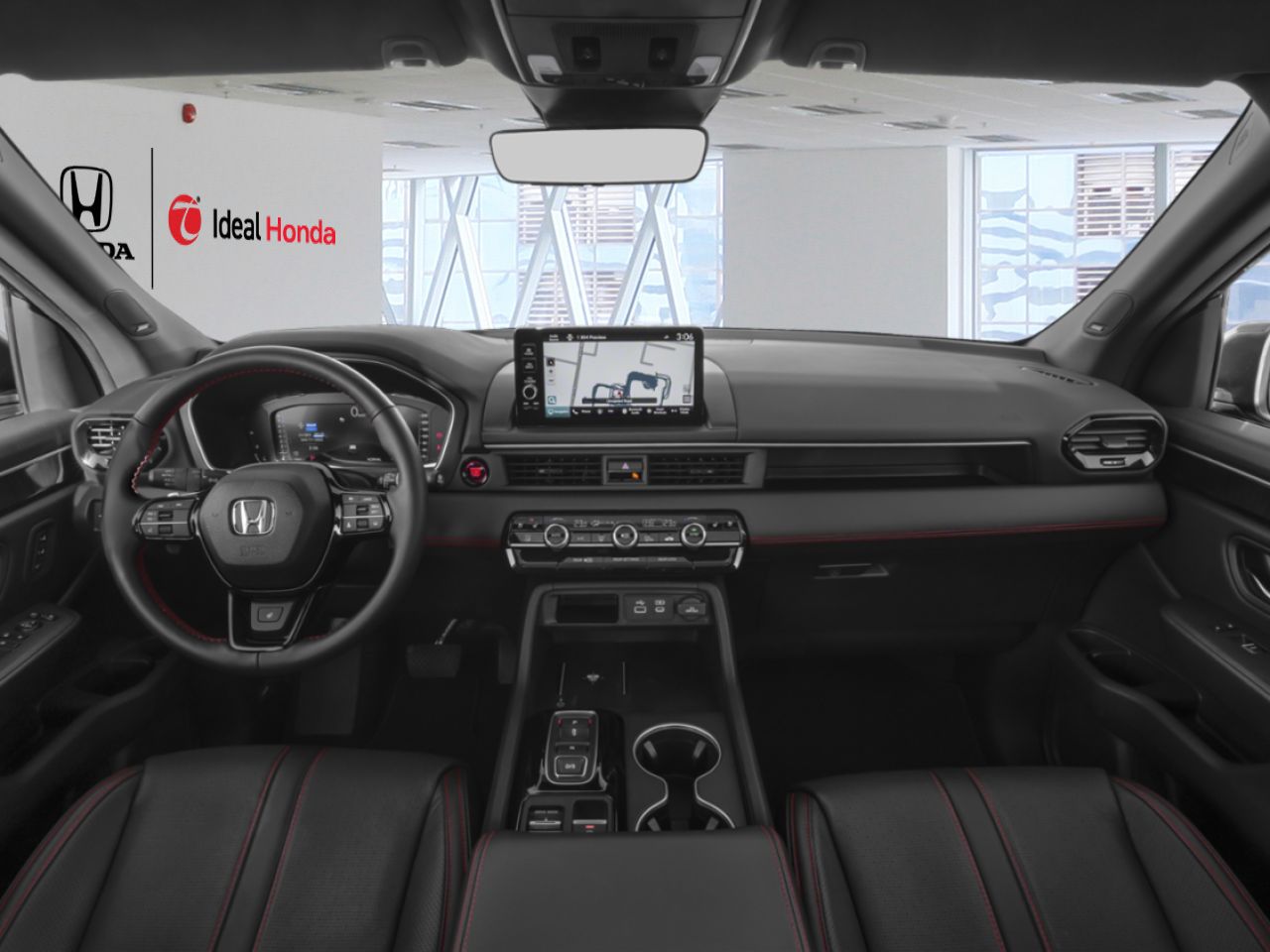 2023 Honda Pilot Black Edition AWD White Mississauga - photo #6