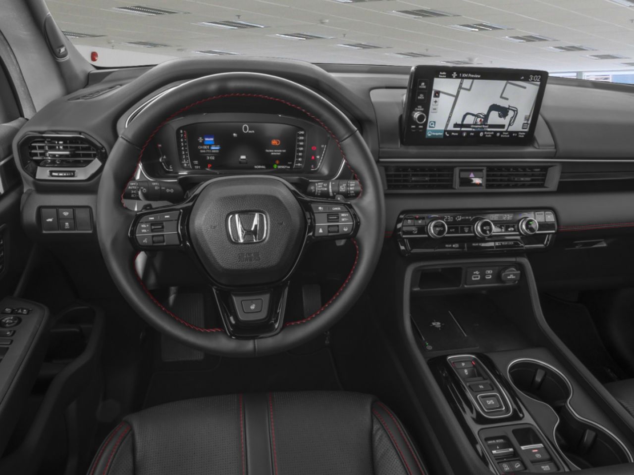 2023 Honda Pilot Black Edition AWD White Mississauga - photo #9