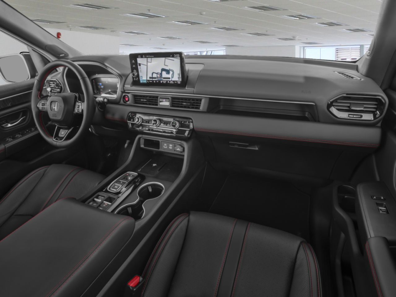2023 Honda Pilot Black Edition AWD White Mississauga - photo #12