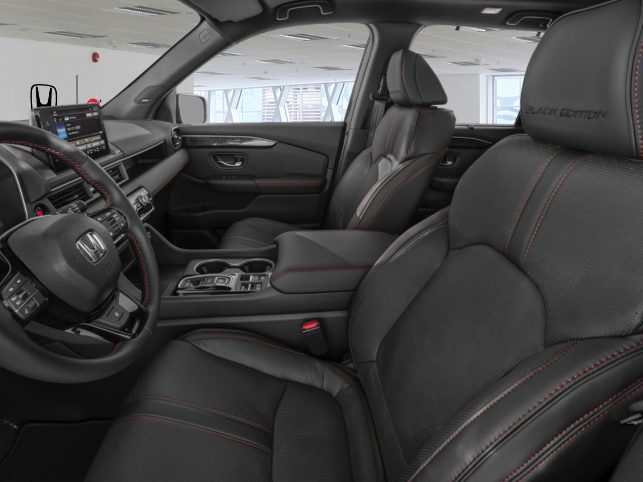 2023 Honda Pilot Black Edition AWD White Mississauga - photo #4