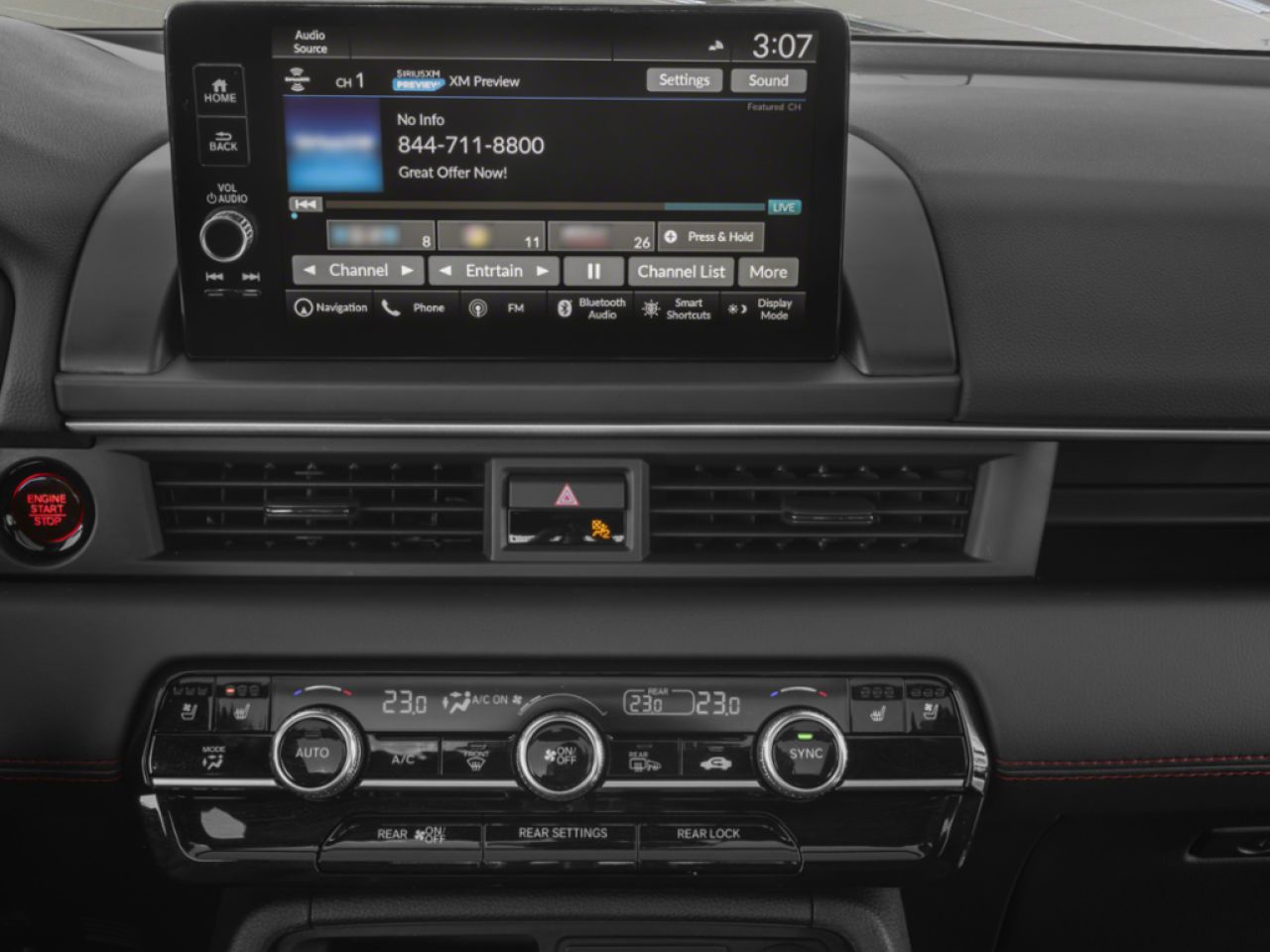 2023 Honda Pilot Black Edition AWD White Mississauga - photo #5