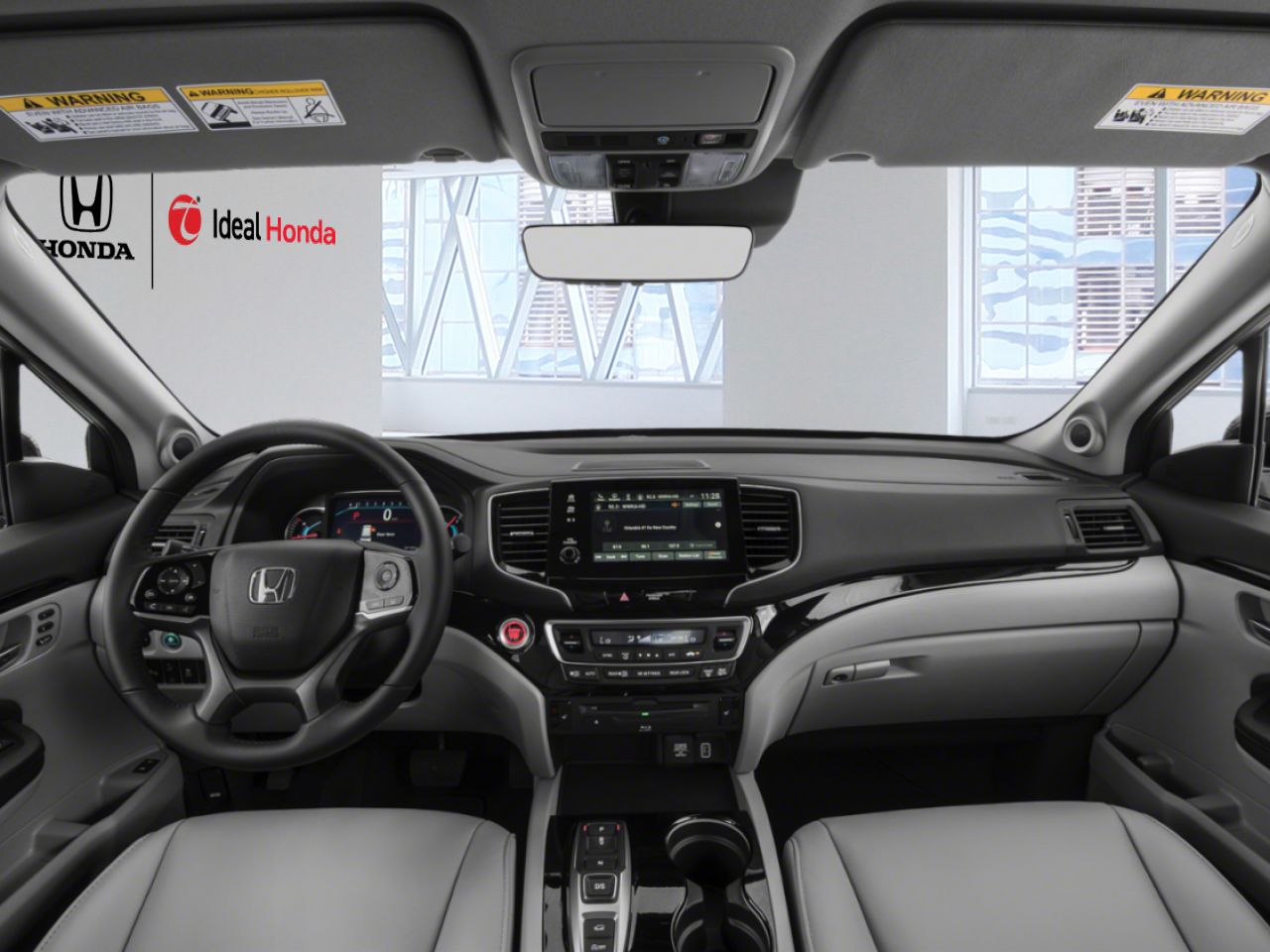 2021 Honda Pilot TOURING AWD / CLEAN CARFAX Black Mississauga - photo #7