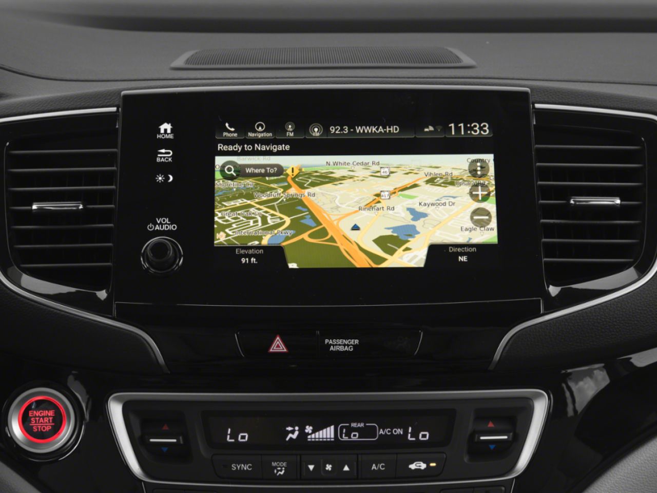 2021 Honda Pilot TOURING AWD / CLEAN CARFAX Black Mississauga - photo #8