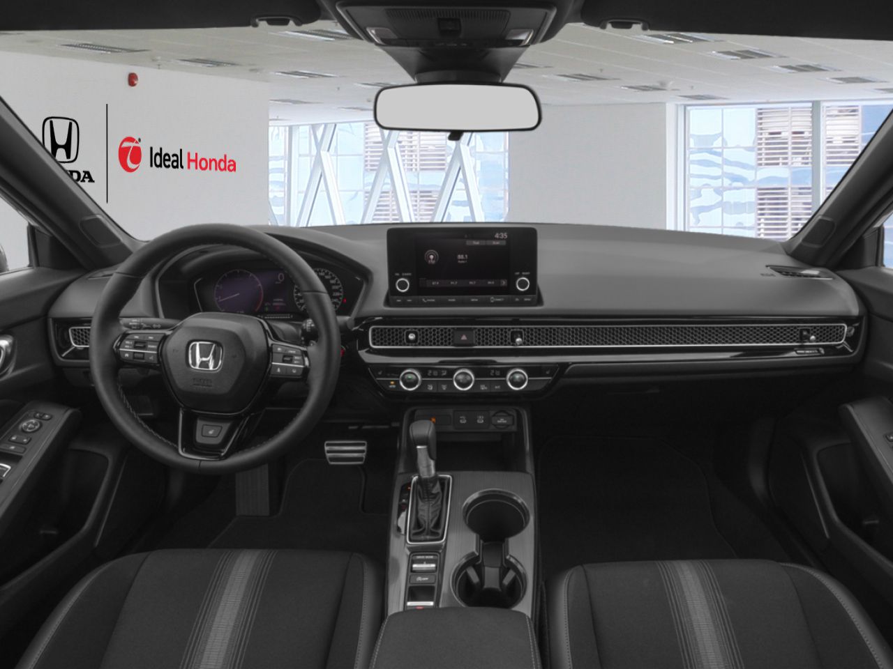 2026 Honda Civic Sedan Crystal Black Pearl Mississauga - photo #5