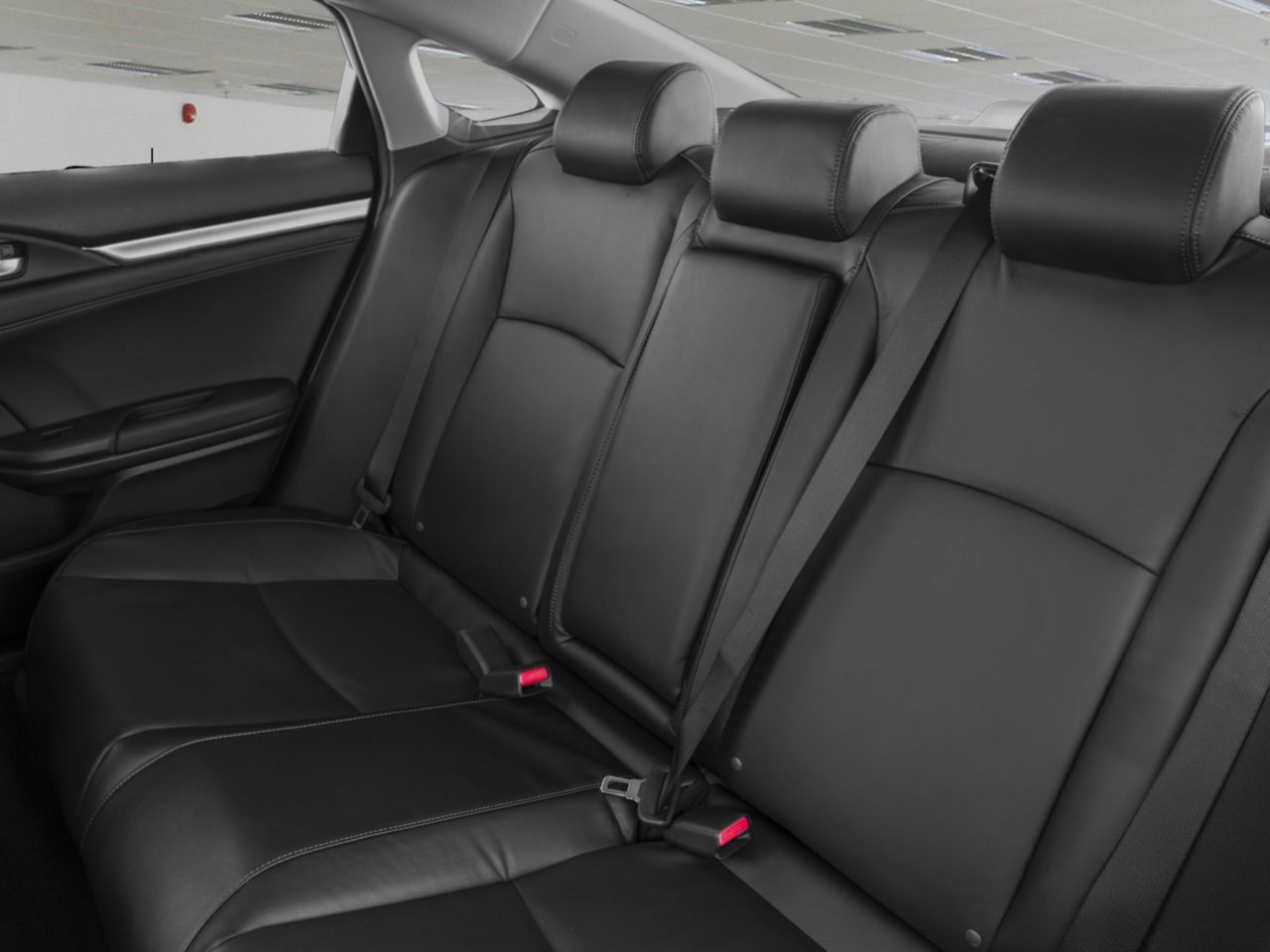 2017 Honda Civic Sedan TOURING CVT / LEATHER SURFACE / ALLOY WHEELS / MOONROOF White Mississauga - photo #6