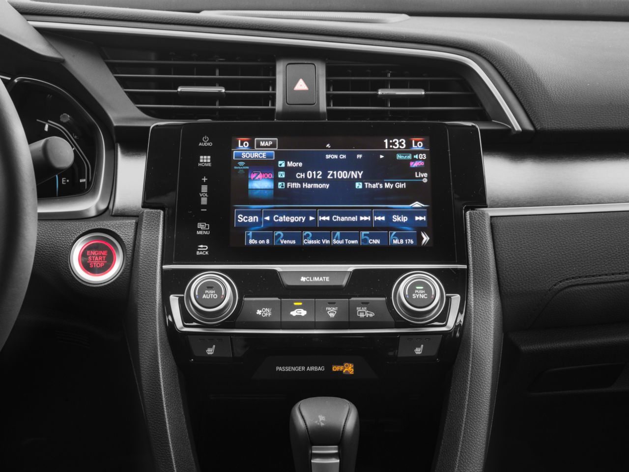 2017 Honda Civic Sedan TOURING CVT / LEATHER SURFACE / ALLOY WHEELS / MOONROOF White Mississauga - photo #13