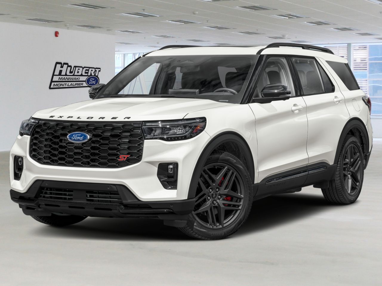 Ford Explorer 2026 Blanc astral m&eacute;tallis&eacute; trois couches Mont-Laurier - photo #0