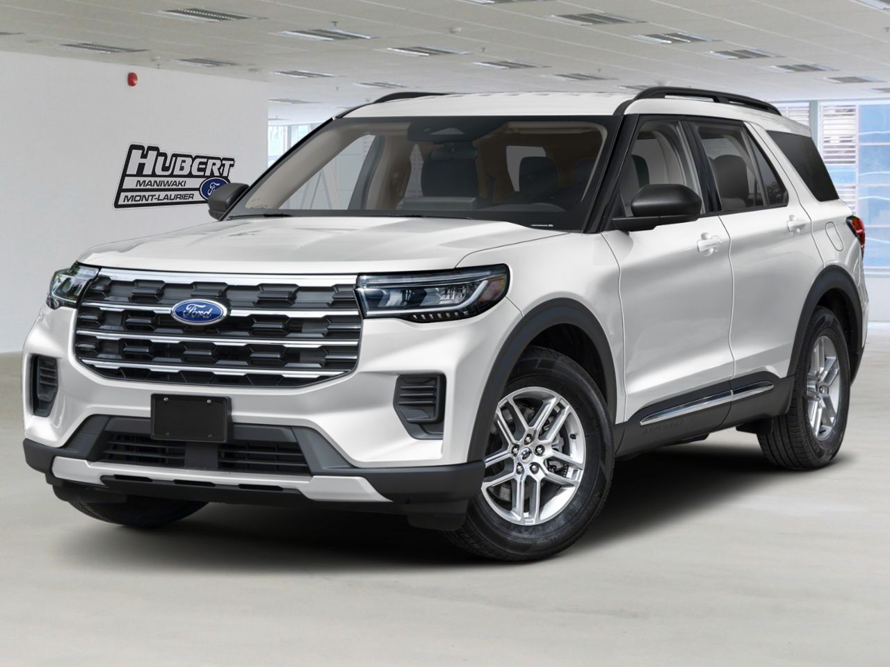2026 Ford Explorer Space White Metallic Mont-Laurier - photo #0