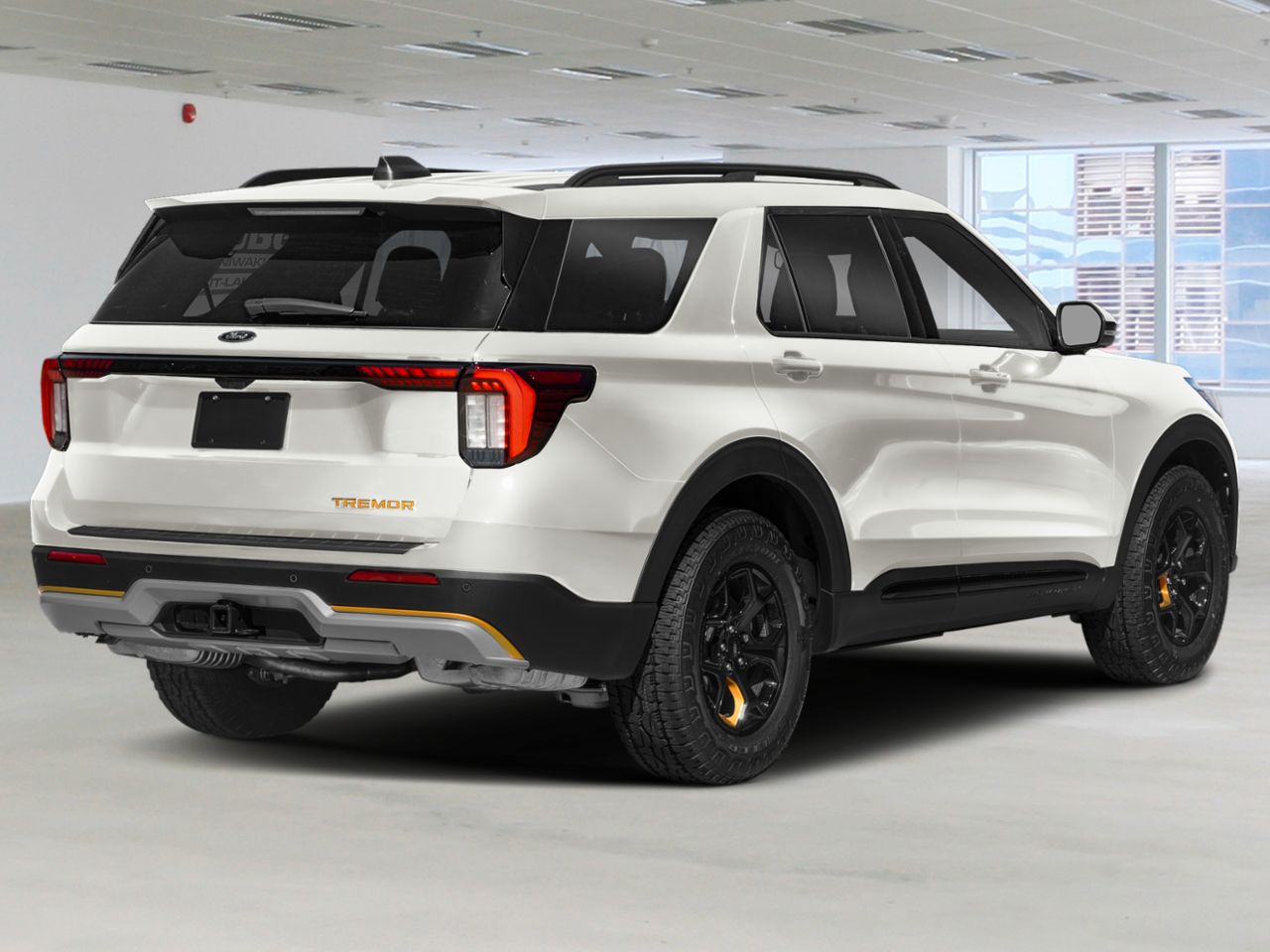 Ford Explorer 2026 Blanc astral m&eacute;tallis&eacute; trois couches Mont-Laurier - photo #1