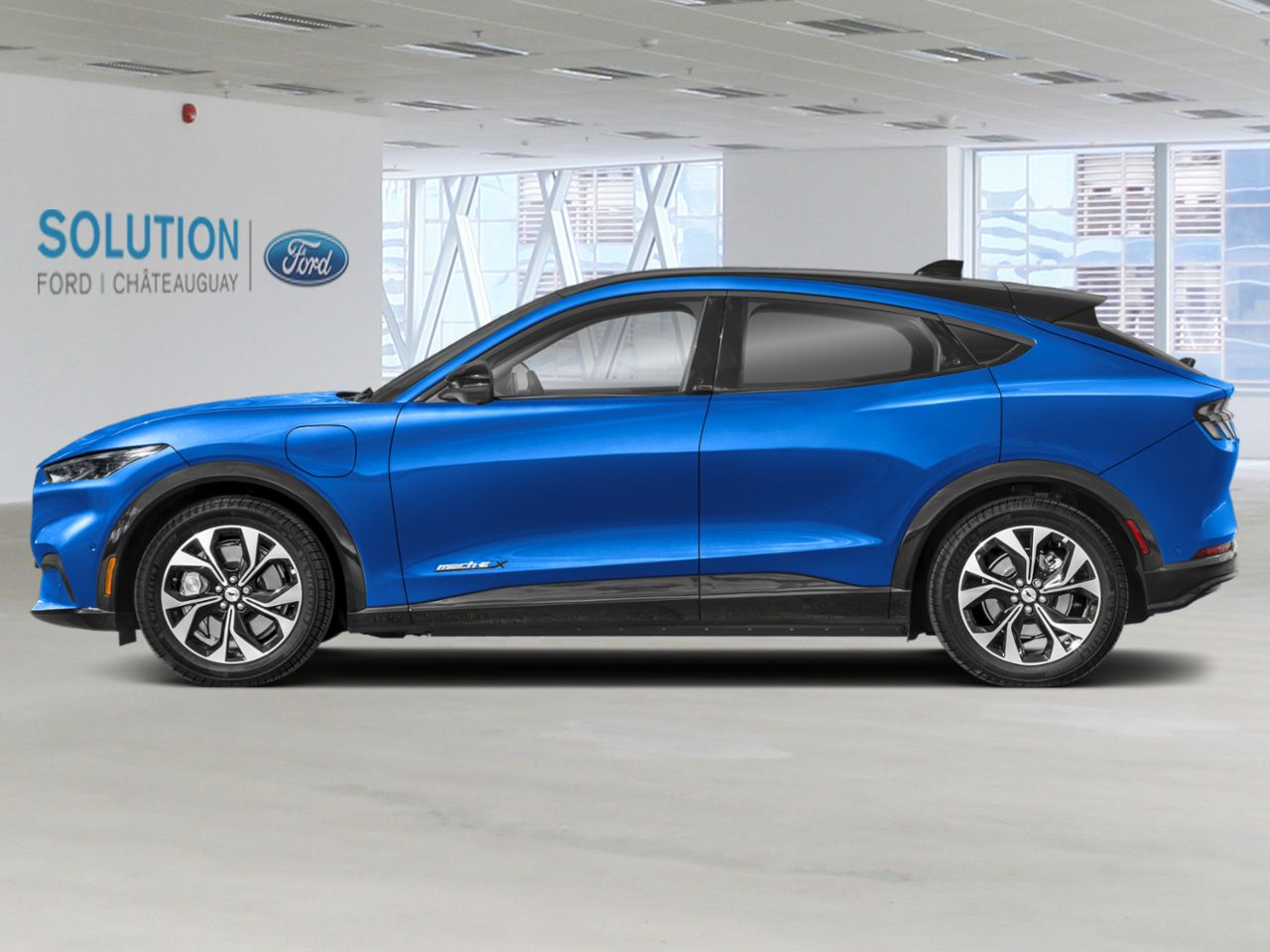 2023 Ford Mustang Mach-E Grabber Blue Metallic Ch&acirc;teauguay - photo #1