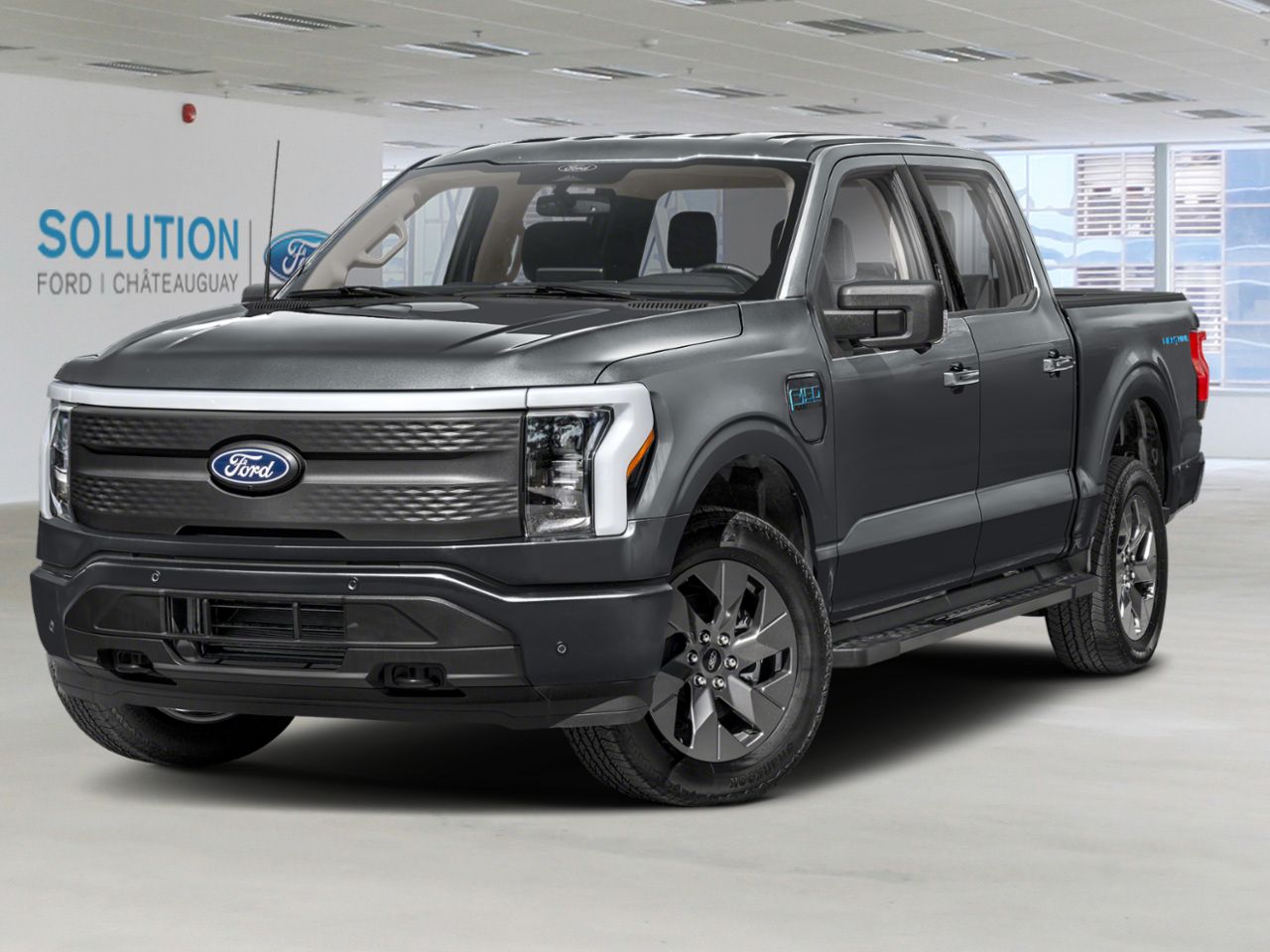 2025 Ford F-150 Lightning Carbonized Grey Metallic Ch&acirc;teauguay - photo #0