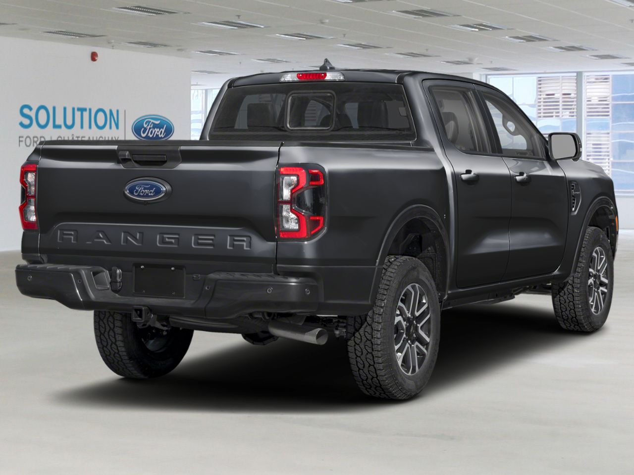 Ford Ranger LARIAT CABINE SUPERCREW 4RM CAISSE DE 5 PI 2025 Noir ombre Ch&acirc;teauguay - photo #1