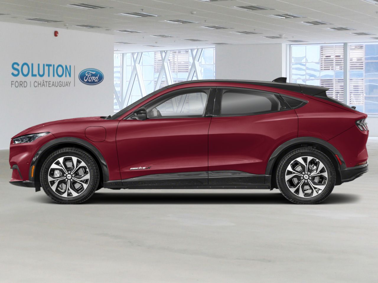 2025 Ford Mustang Mach-E Molten Magenta Metallic Tinted Clearcoat Ch&acirc;teauguay - photo #2