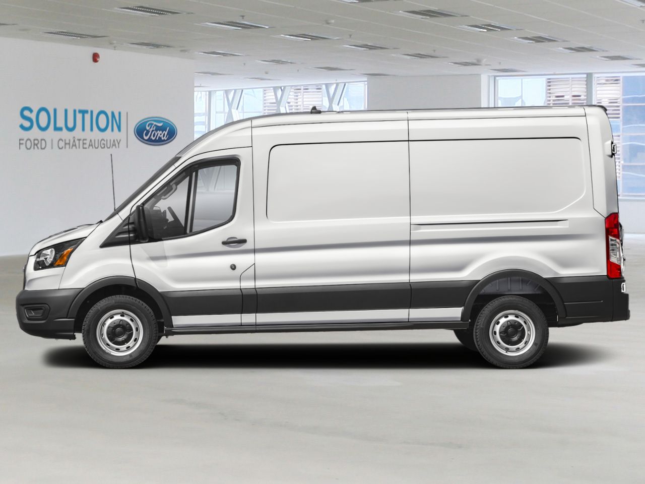 Ford Transit fourgon utilitaire T-250 PA TOIT MOYEN 148 PO PNBV DE 9 070 LB 2025 Blanc Oxford Ch&acirc;teauguay - photo #2