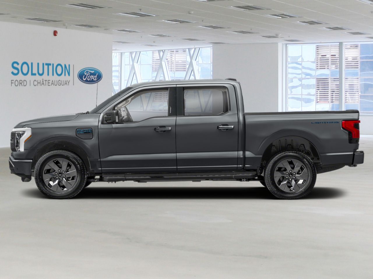 2025 Ford F-150 Lightning Carbonized Grey Metallic Ch&acirc;teauguay - photo #1