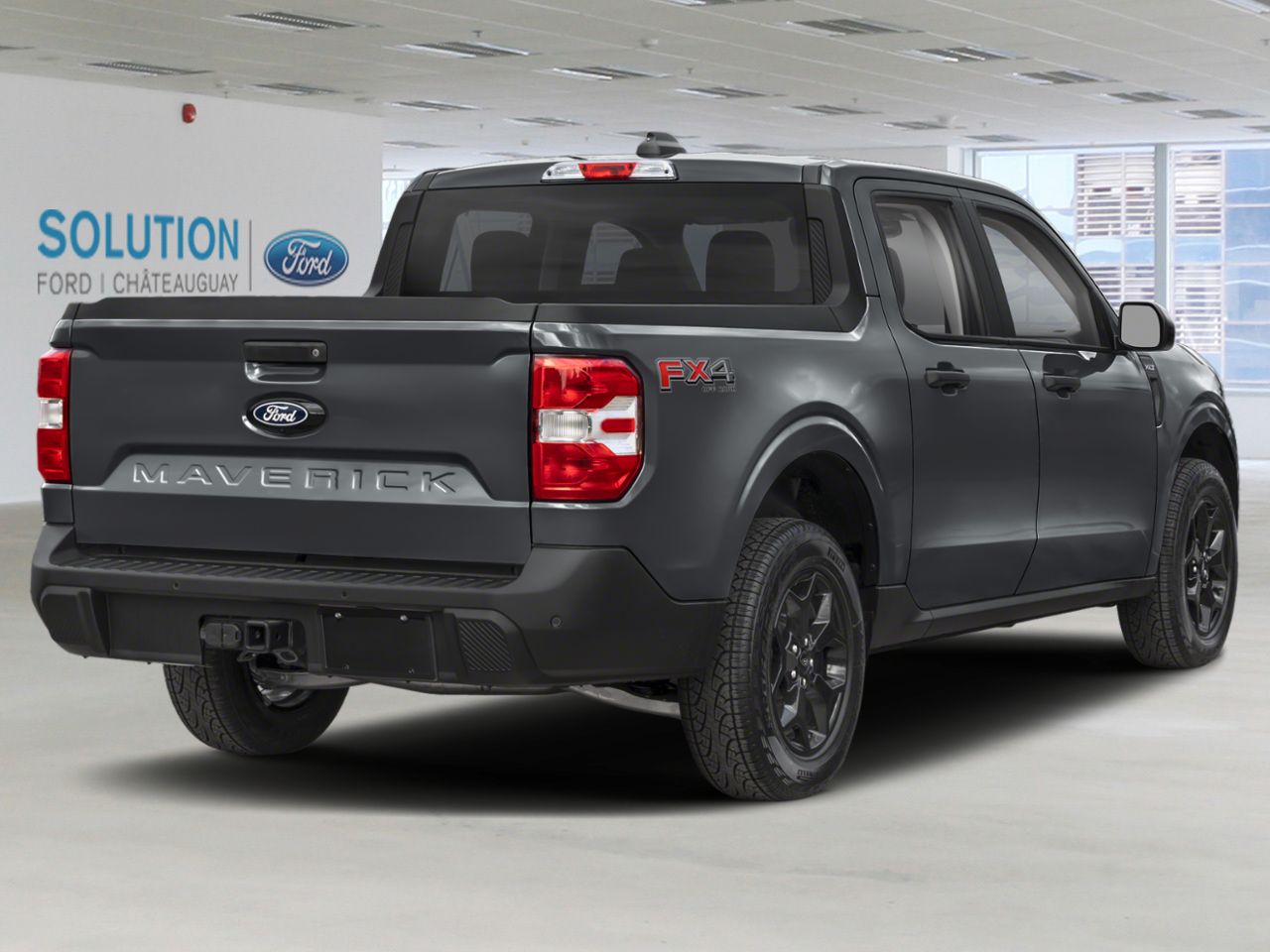 Ford Maverick XLT TI SUPERCREW 2026 Gris carbonis&eacute; m&eacute;tallis&eacute; Ch&acirc;teauguay - photo #1