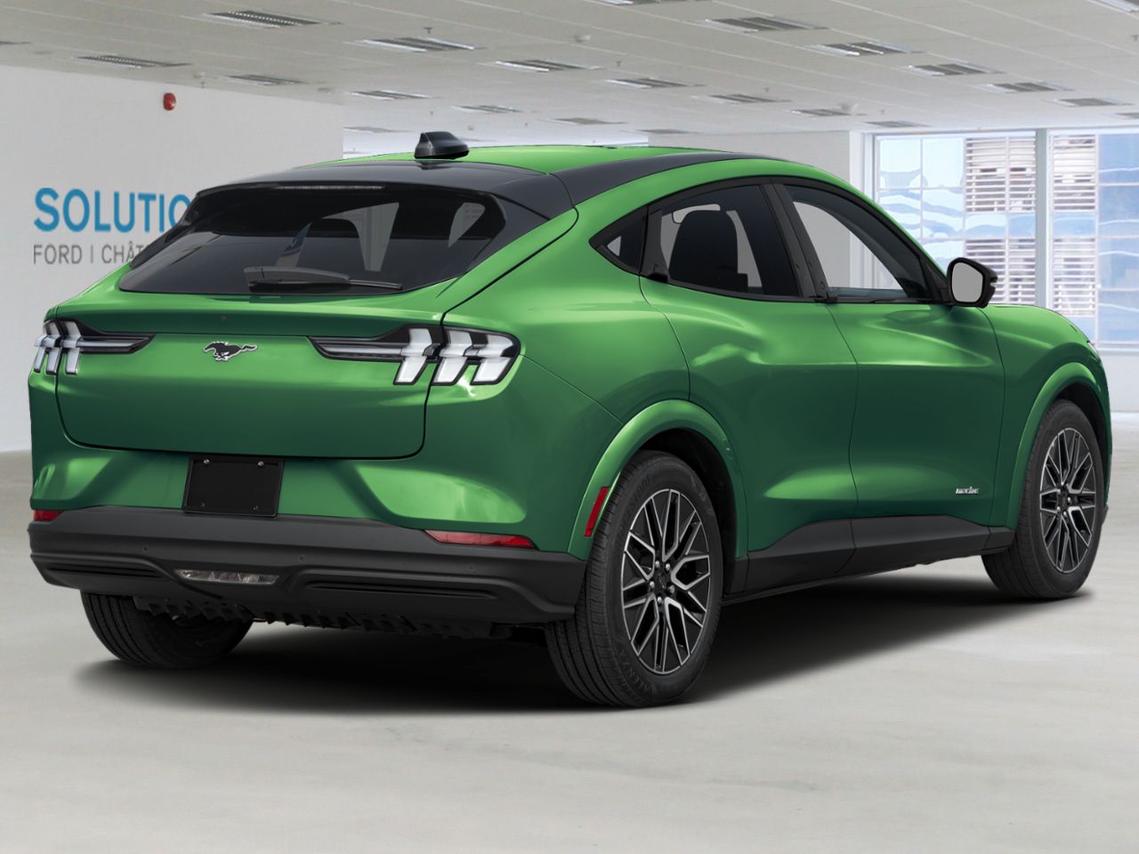 Ford Mustang Mach-E HAUT DE GAMME TI 2026 Vert &eacute;ruption m&eacute;tallis&eacute; Ch&acirc;teauguay - photo #1