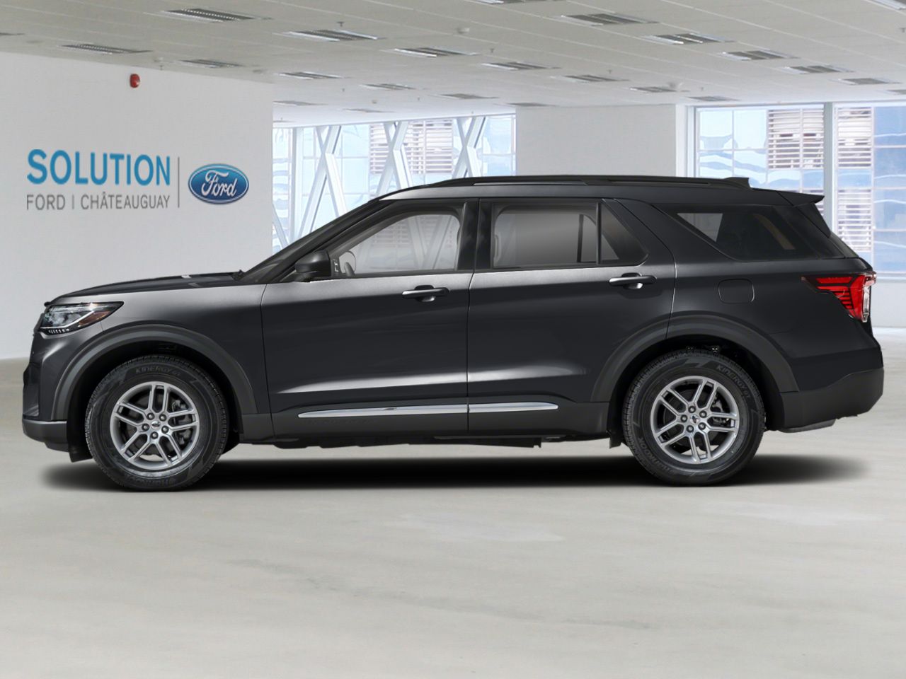 2026 Ford Explorer Agate Black Metallic Ch&acirc;teauguay - photo #2